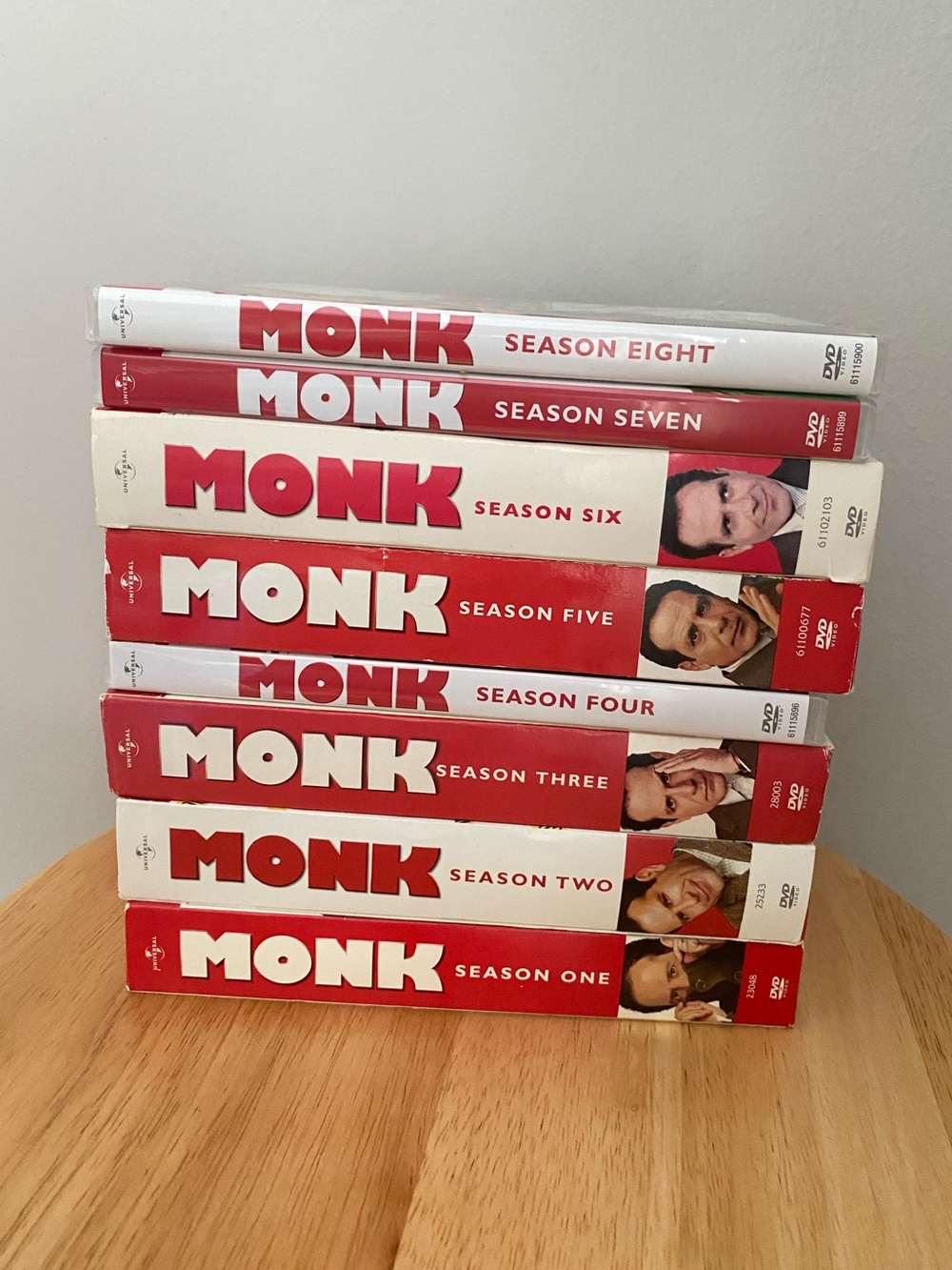 Monk Series DVDs